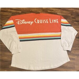 Disney Cruise Line DCL Salmon Spirit Jersey NWT XXL